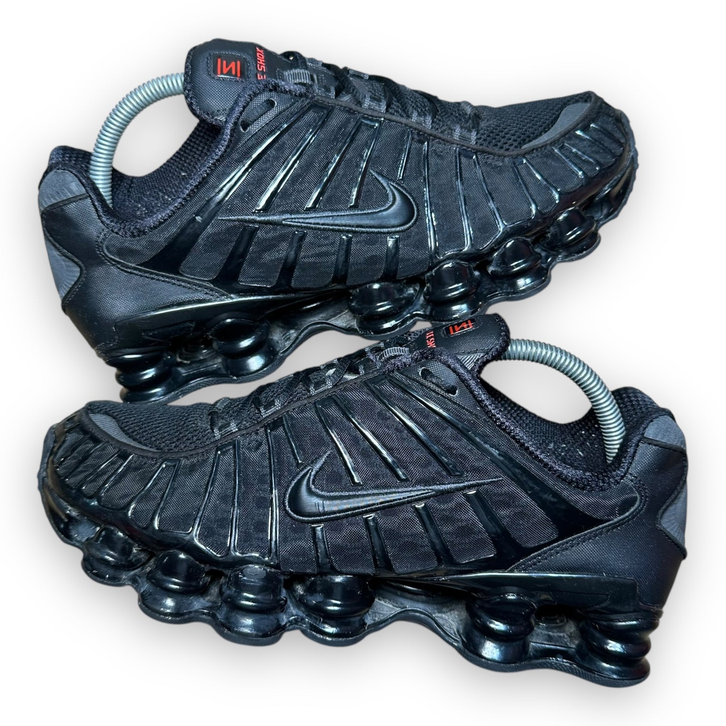 EU43 - US9.5 - UK8.5 • Shox TL Black Metallic Hematite