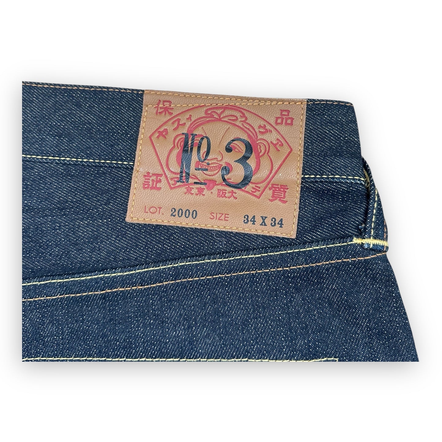 Jeans Evisu Daicock Lot 2000 Mecanic (L)
