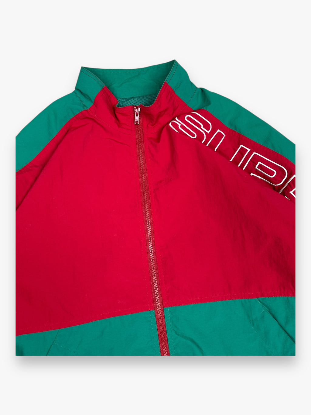 Supreme Split Track Jacket Red SS17