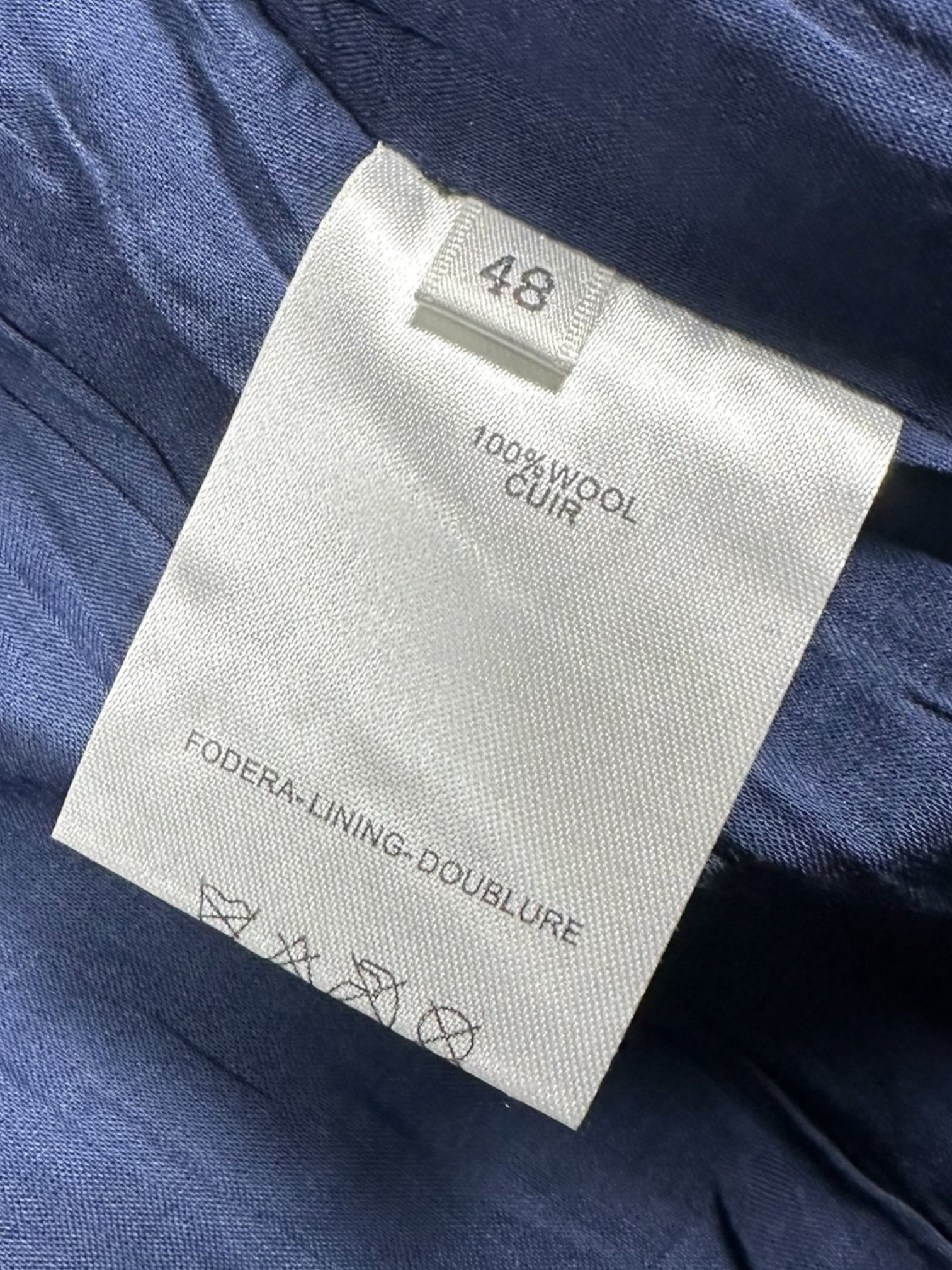 Jacket Balenciaga Wool Navy AW03