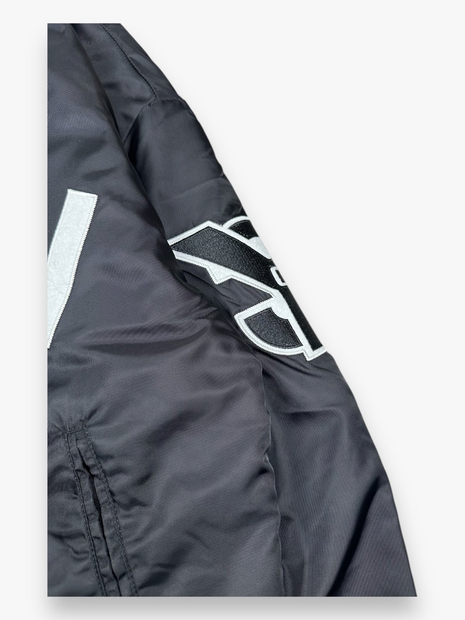 Y-3 Yohji Bomber Jacket Letters Black