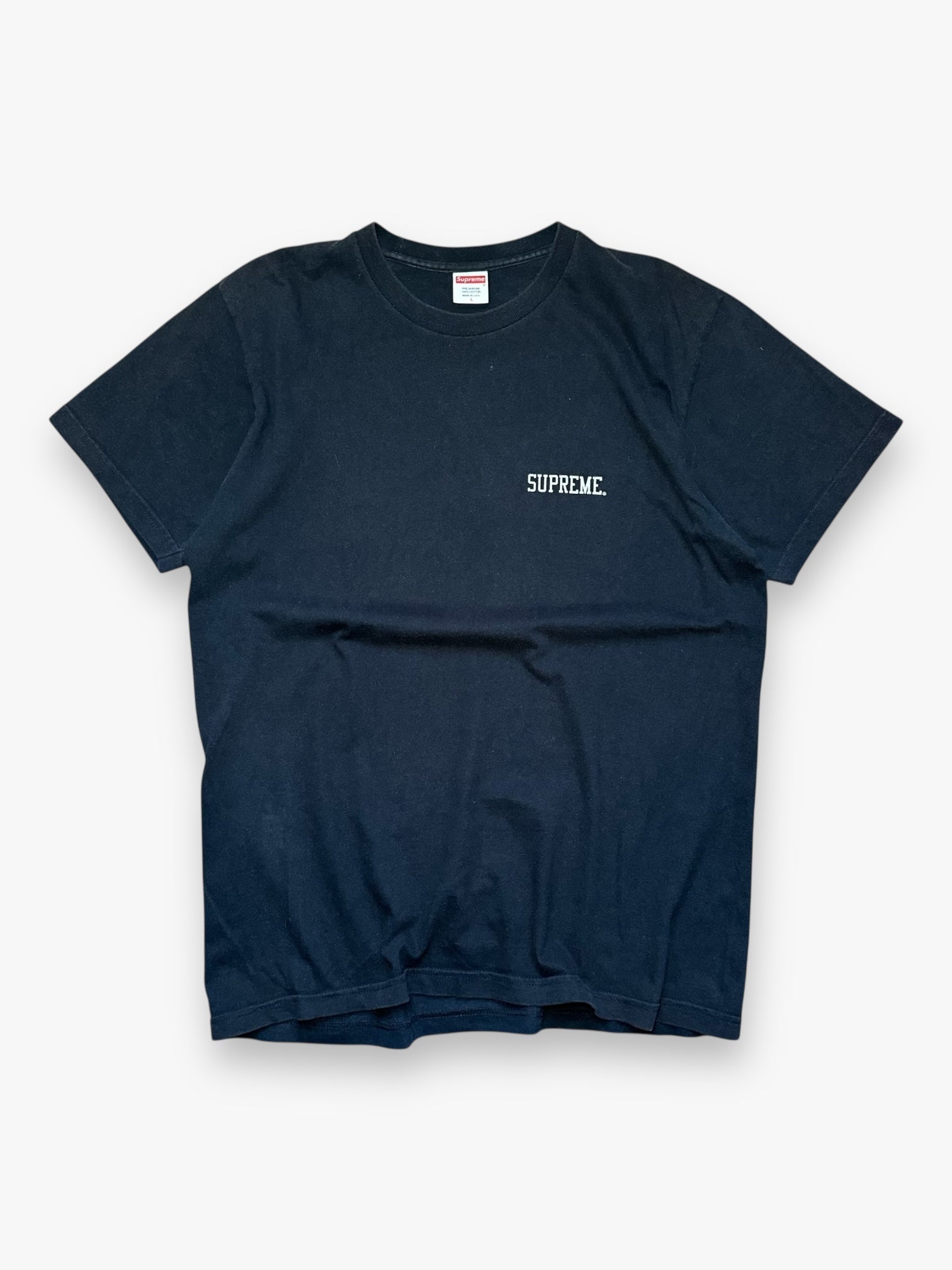 Supreme and Black Tee FW15