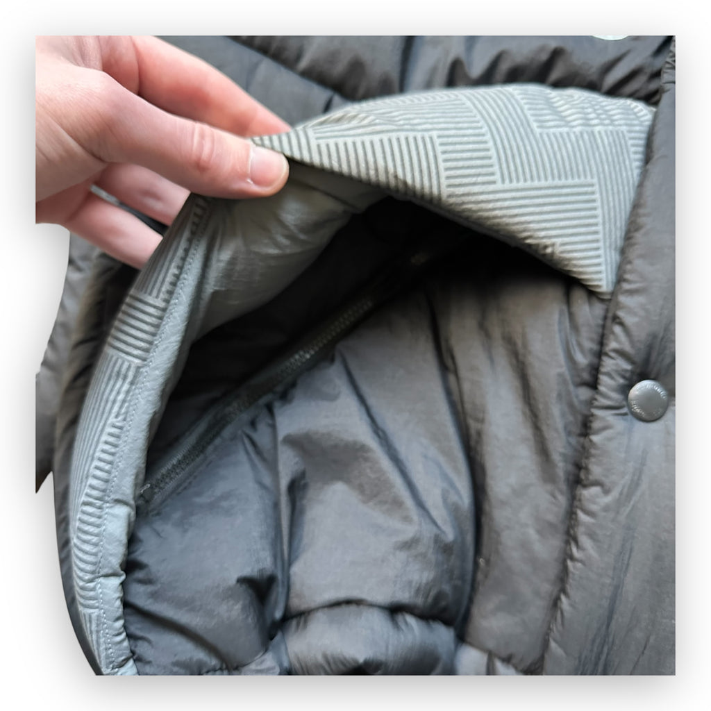 Puffer Jacket And Wander Primaloft Ripstop Black Grey