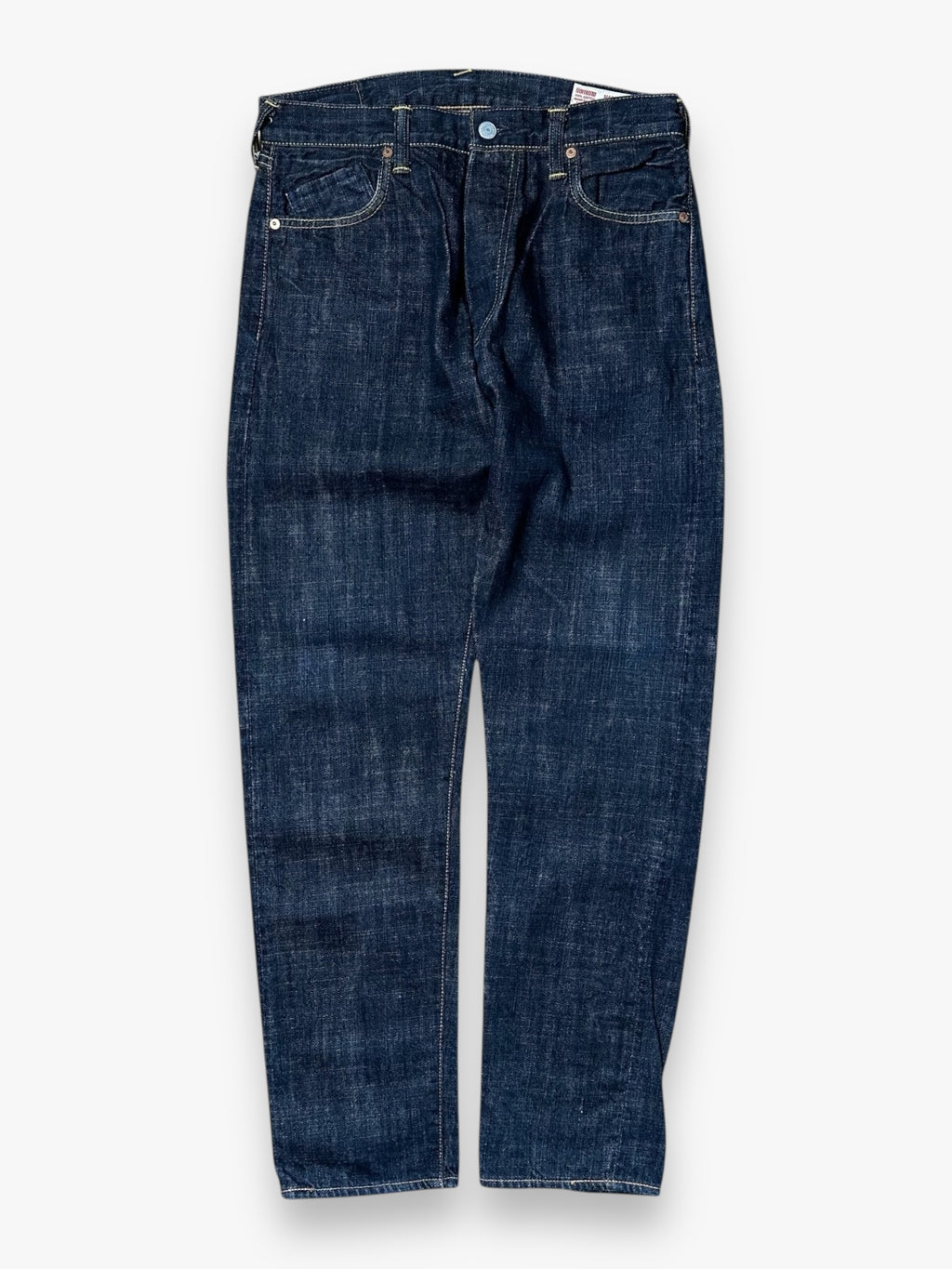 Jeans Evisu Daicock Made in Japan Lot 2000T turquoise