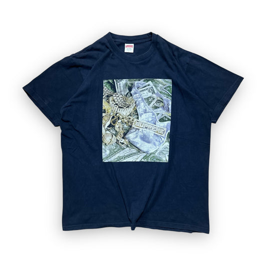 Tee Supreme Bling Navy SS20 (L)