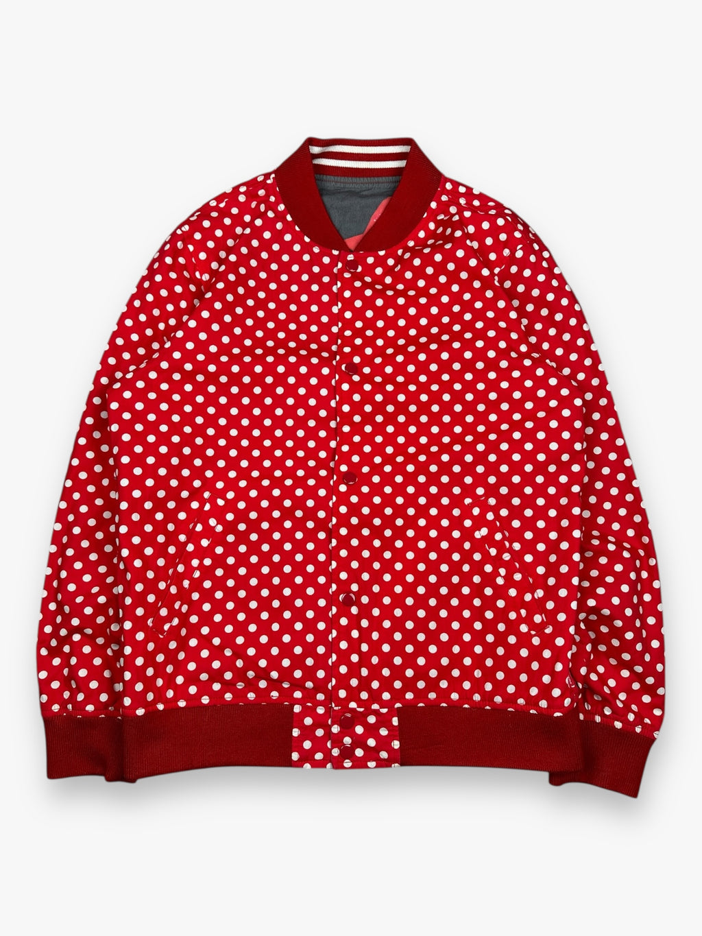 Supreme Comme des Garcons SHIRT Reversible Bomber Jacket Harold Hunter Red SS14