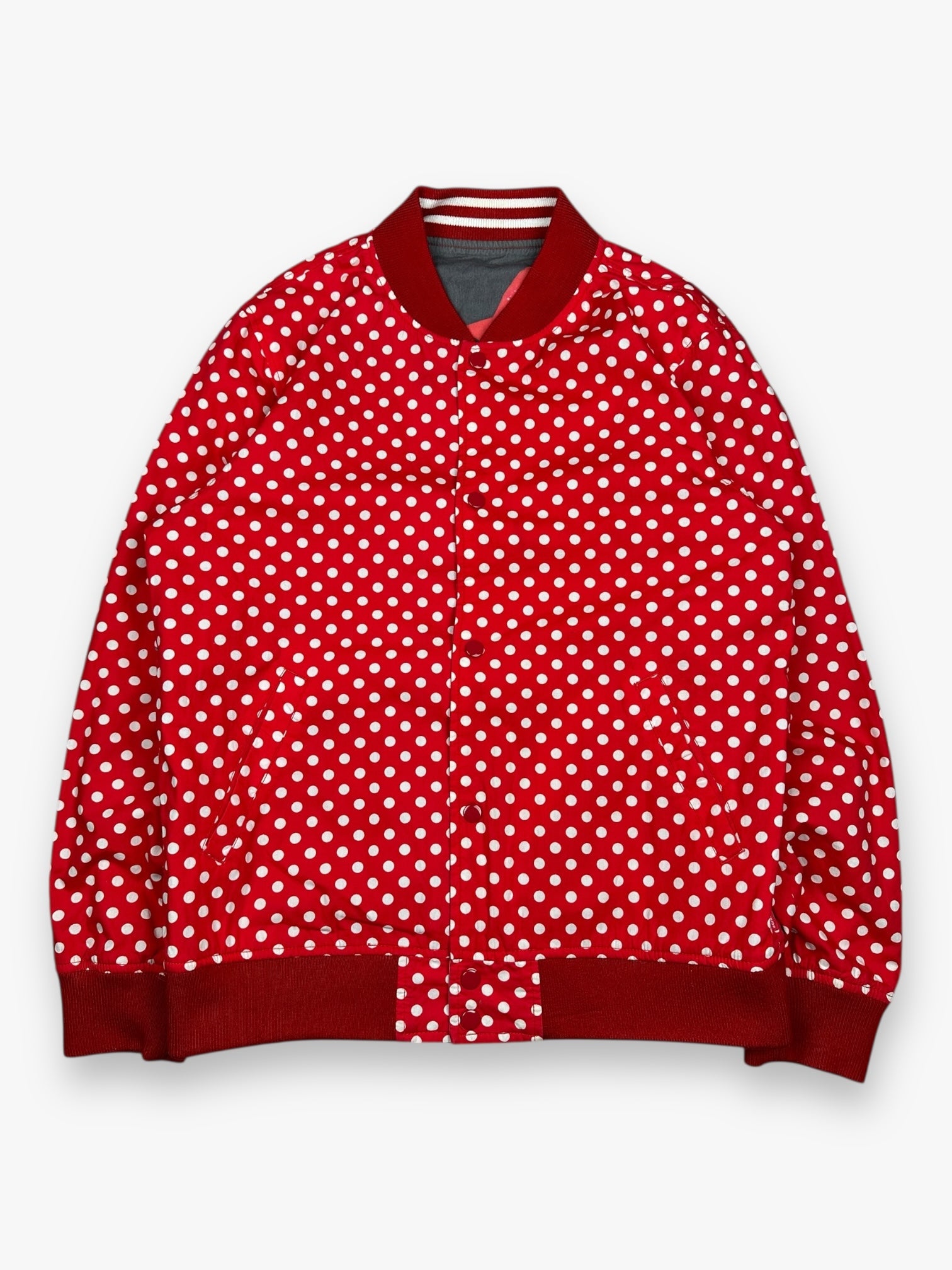 Supreme Comme des Garcons SHIRT Reversible Bomber Jacket Harold Hunter Red SS14
