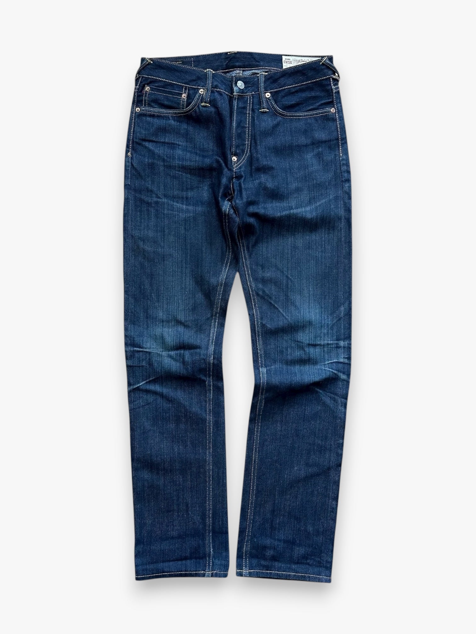 Jeans Evisu Seagull Year of Dragon Embroidery Lot 2008 Blue