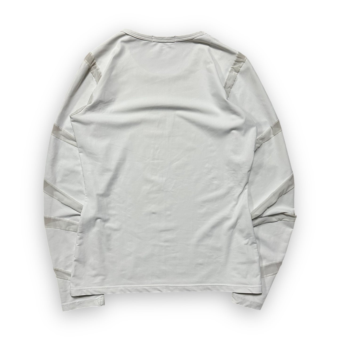 Tee Longsleeve MFG Marithe Francois Girbaud Striped White (S)