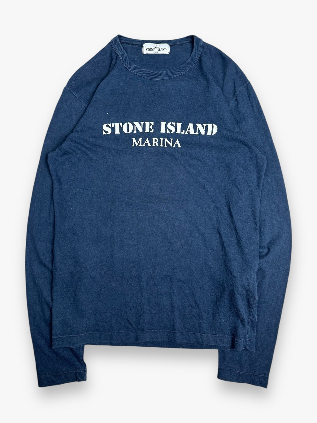 Stone Island Marina Longsleeve Tee Navy SS13