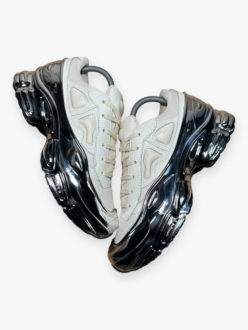 adidas Ozweego Raf Simons Cream White Metallic Silver