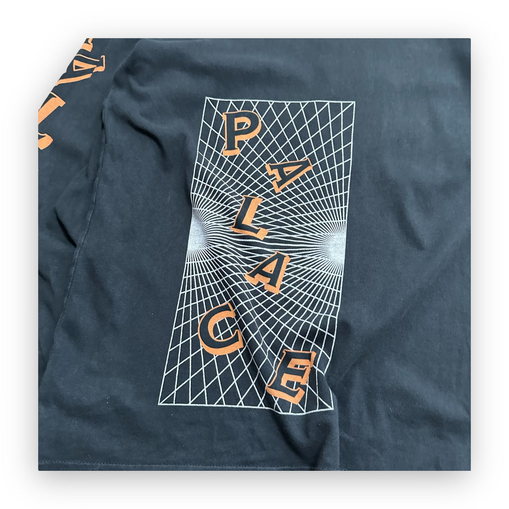 Tee Longsleeve Palace Geometry Black Orange