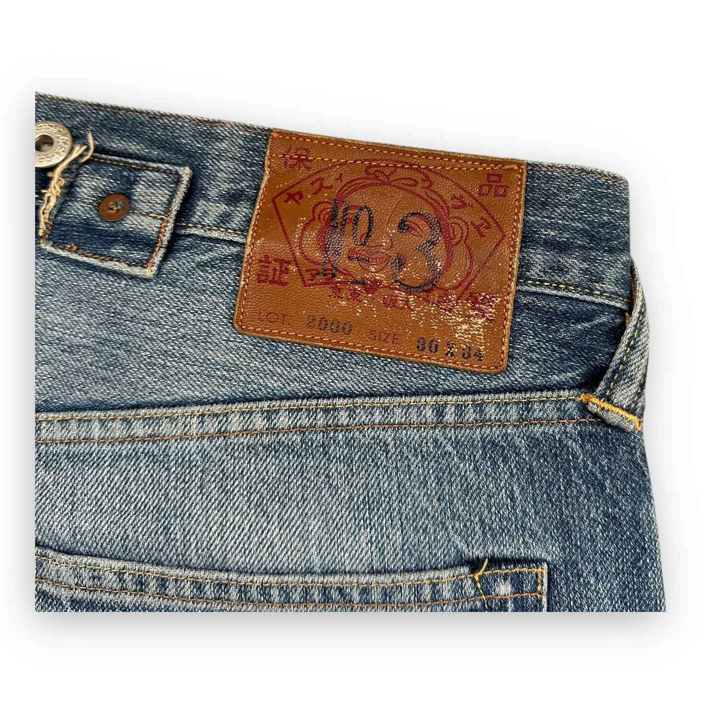 Jeans Evisu Daicock Lot 2000 Red (M)