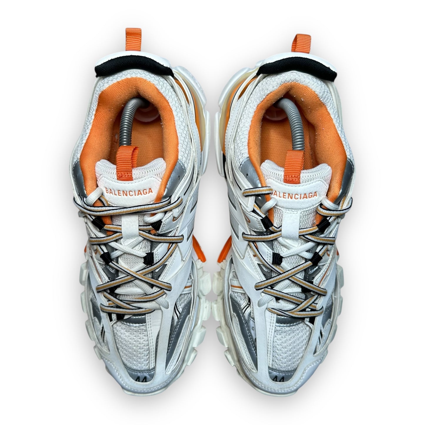 EU44 - US10 - UK9 • Balenciaga Track White Orange