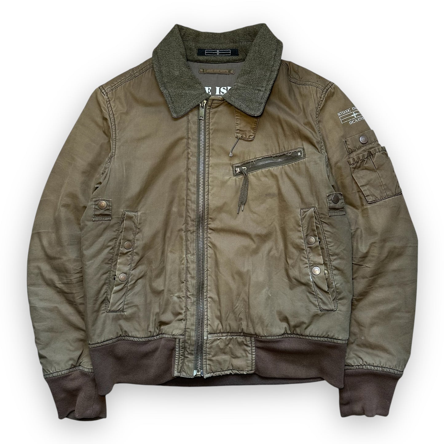 Jacket Stone Island Denims Bomber Brown AW08 (M)