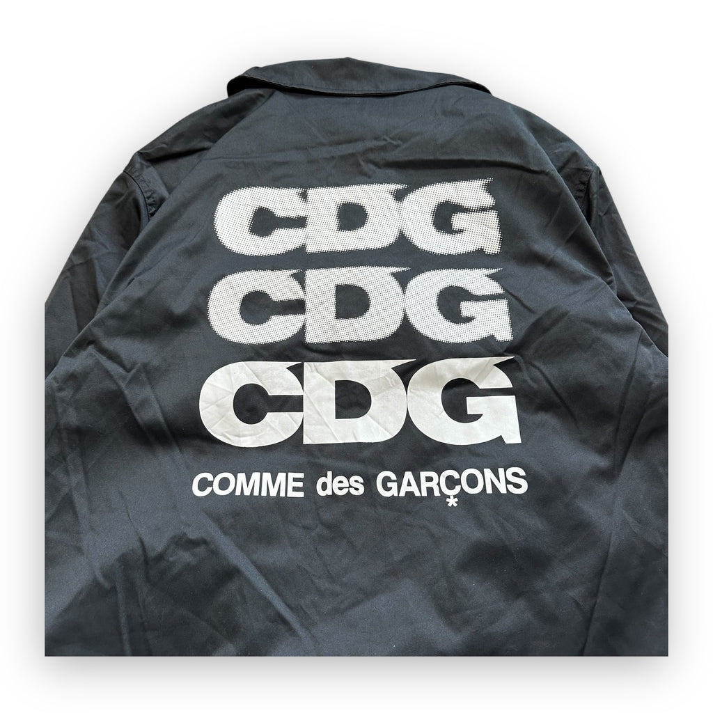 CDG Coach Black Jacket