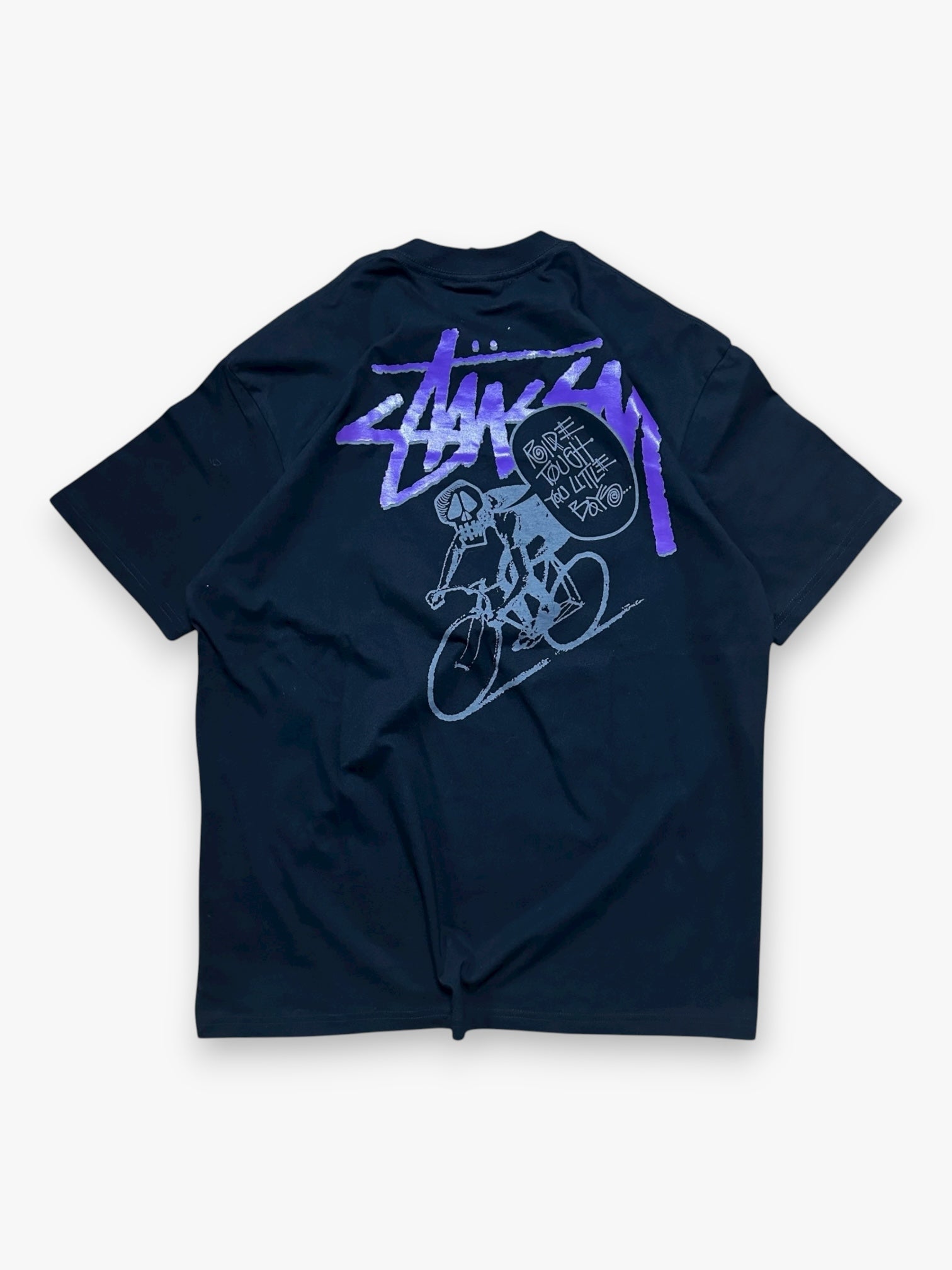 Tee Stussy Cyclist Vintage Black vintage