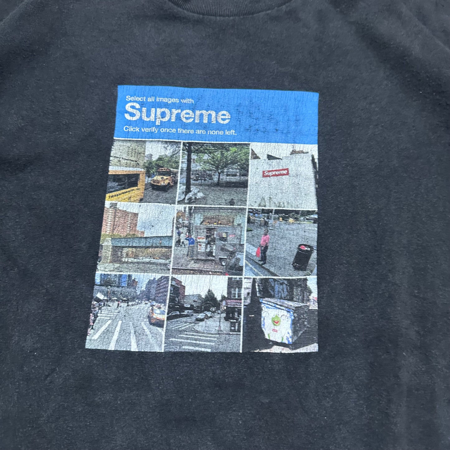 Tee Supreme Verify Black FW20 (M)