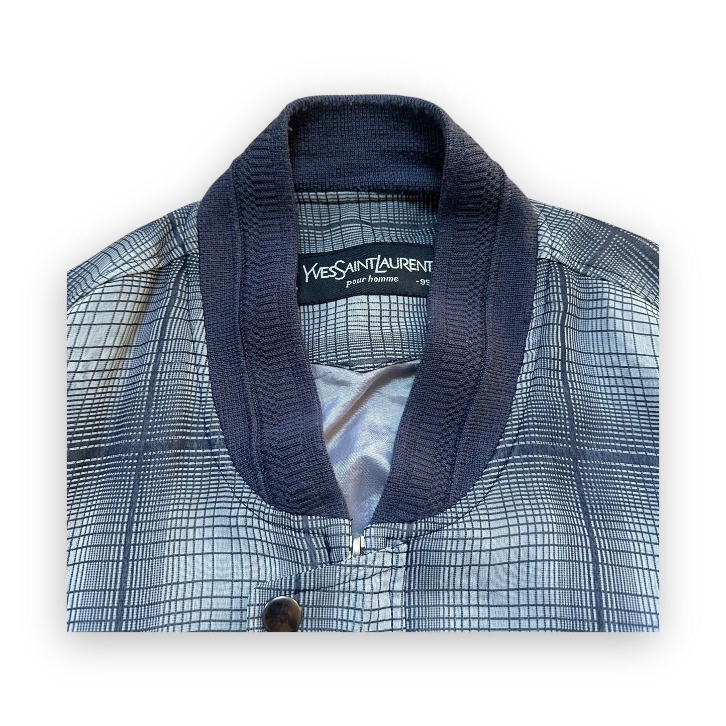 Jacket Yves Saint Laurent Light Blue (M)