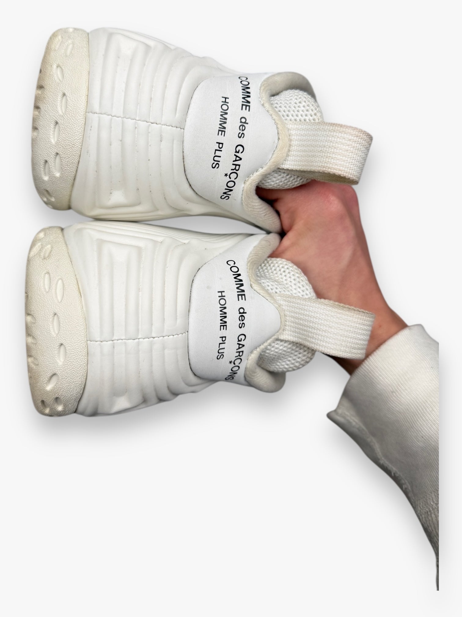 Air Foamposite One Comme des Garcons White