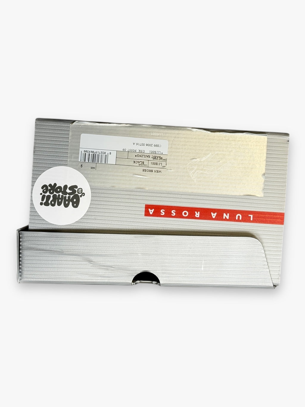 Prada Luna Rossa Black Leather