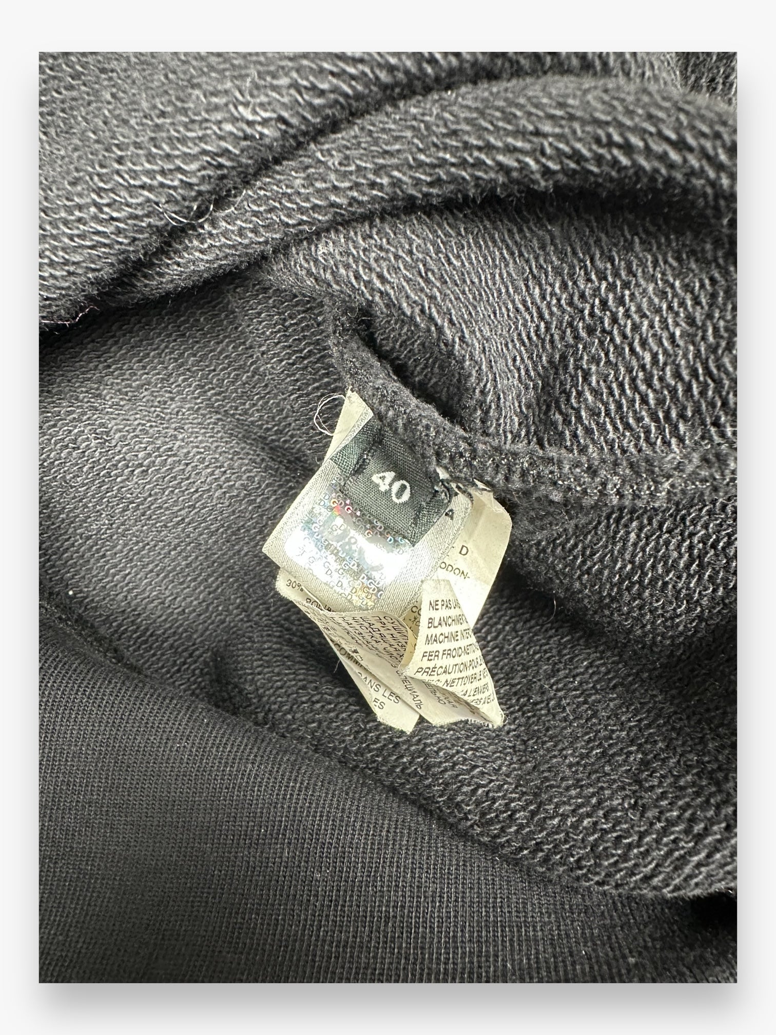 Sweatshirt Hoodie Dolce &amp; Gabbana Lace Black