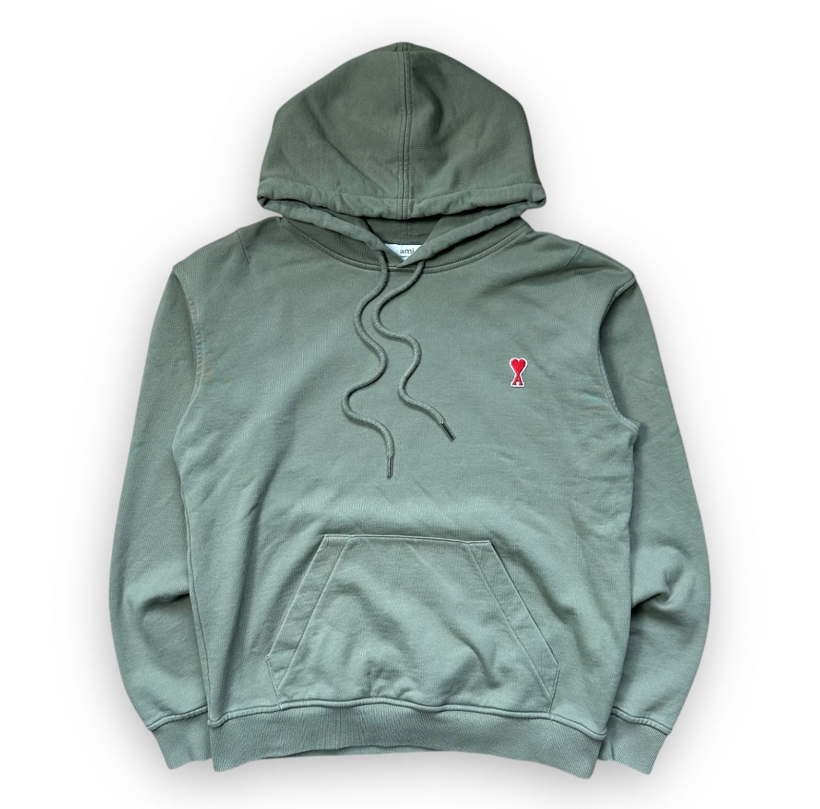 Sweatshirt Hoodie Ami Paris Kaki (S)