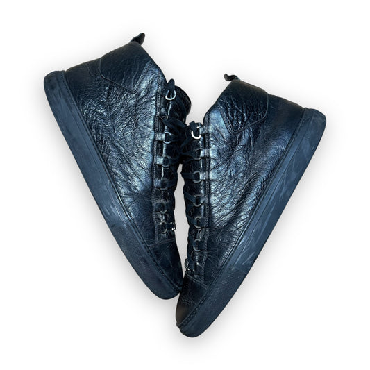 EU46 - US12 - UK11 • Balanciaga Arena High Leather Black