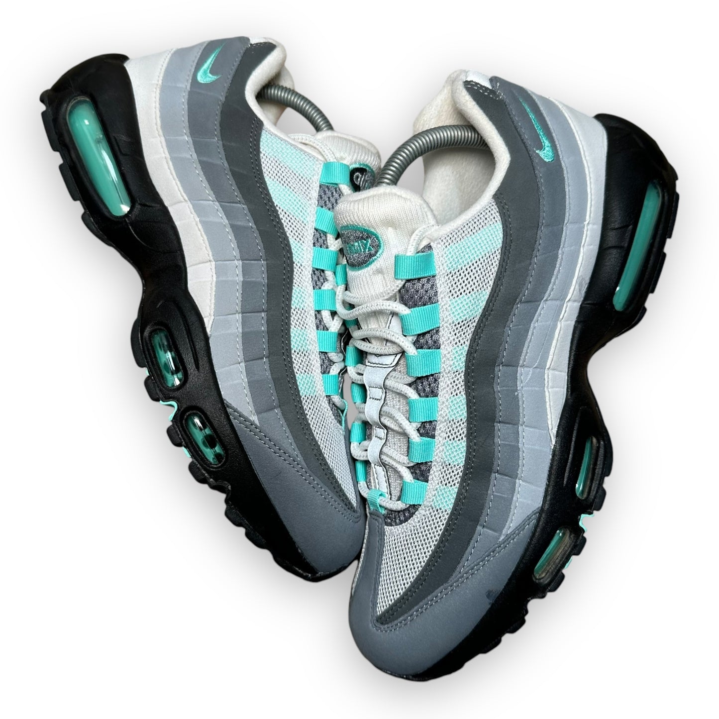 EU43 - US9.5 - UK8.5 • Air Max 95 Hyper Turquoise