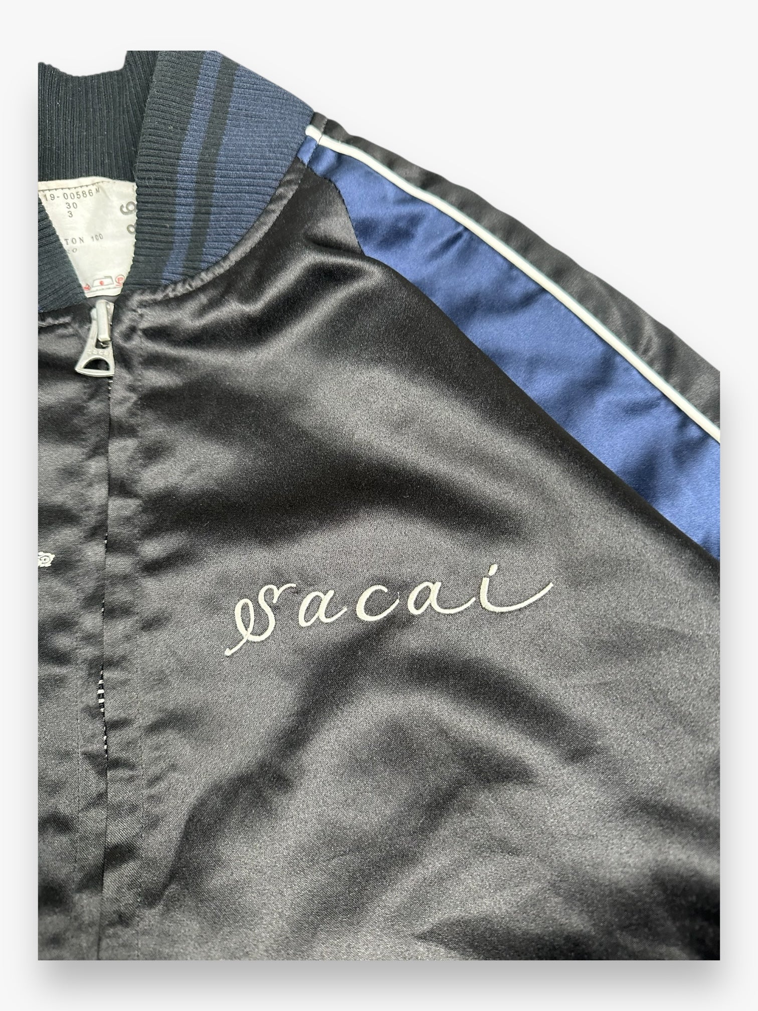 Sacai x Dr.woo Bomber Souvenir Jacket SS19