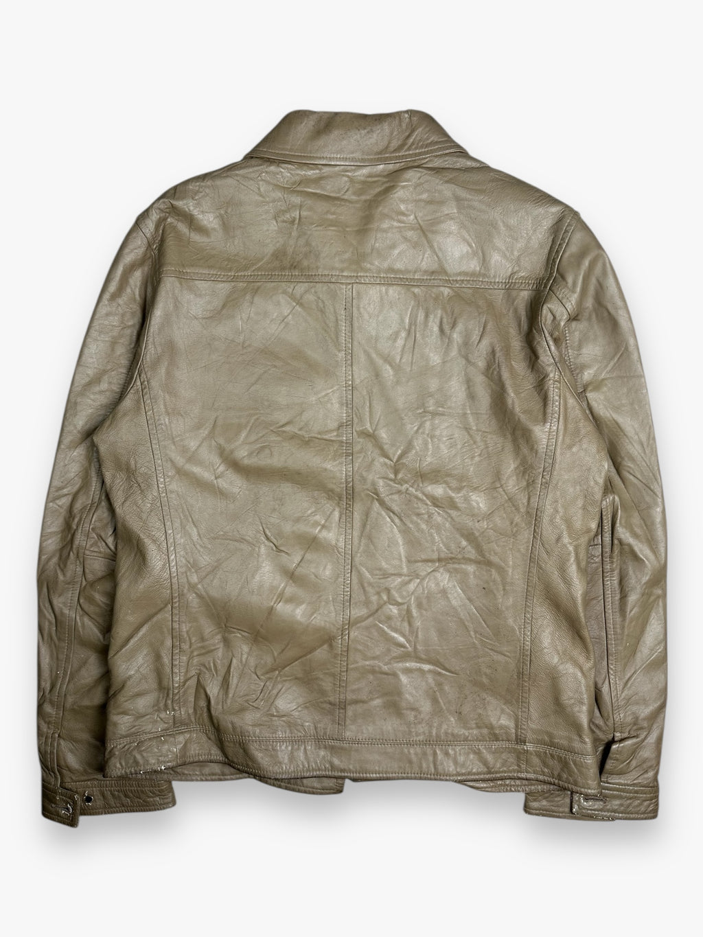 Burberry Black Label vintage Japanese Leather Jacket