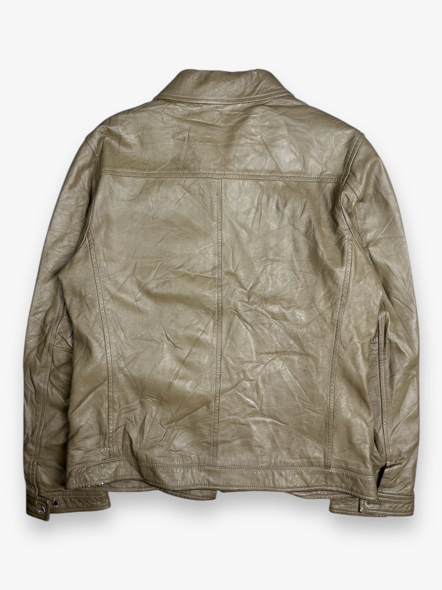 Burberry Black Label vintage Japanese Leather Jacket