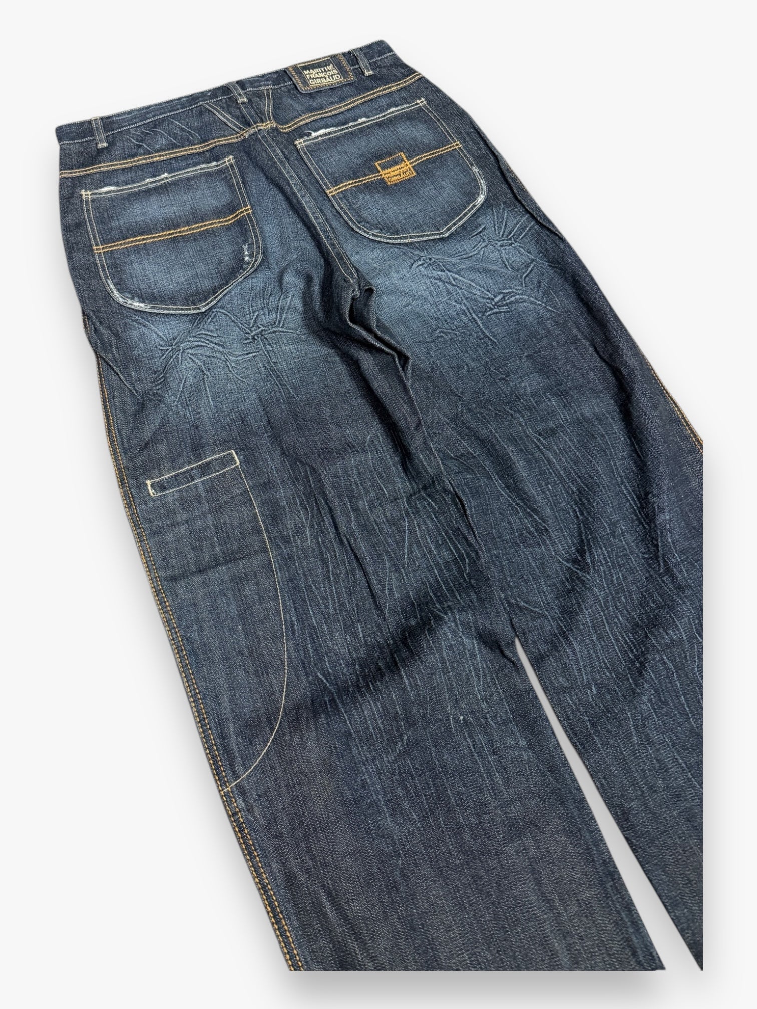 Marithe + Francois Girbaud SAMPLE Jeans Faded Brut