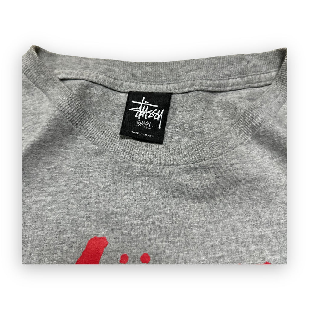 Tee Stussy America Grey vintage