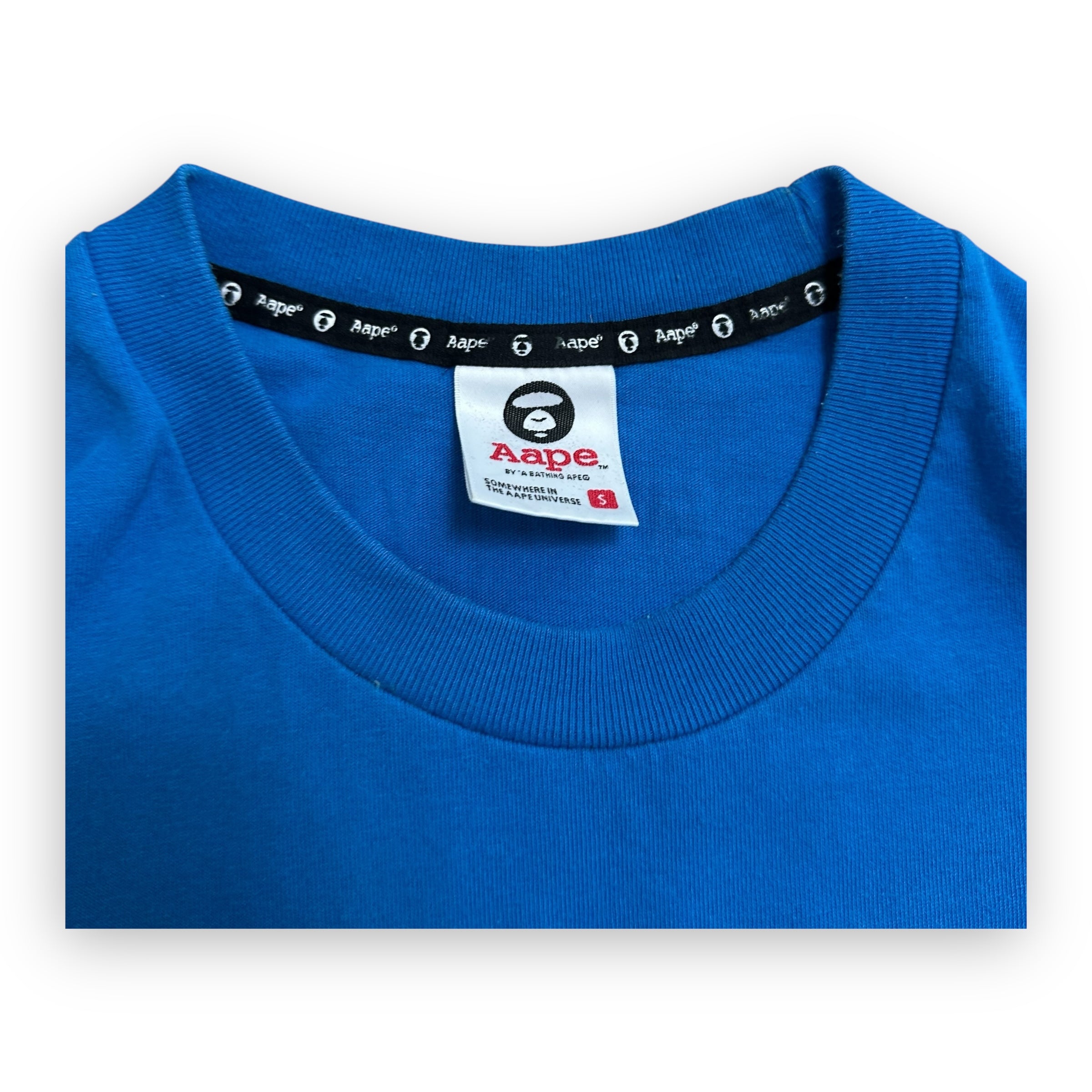 Tee BAPE AAPE Now Union Blue