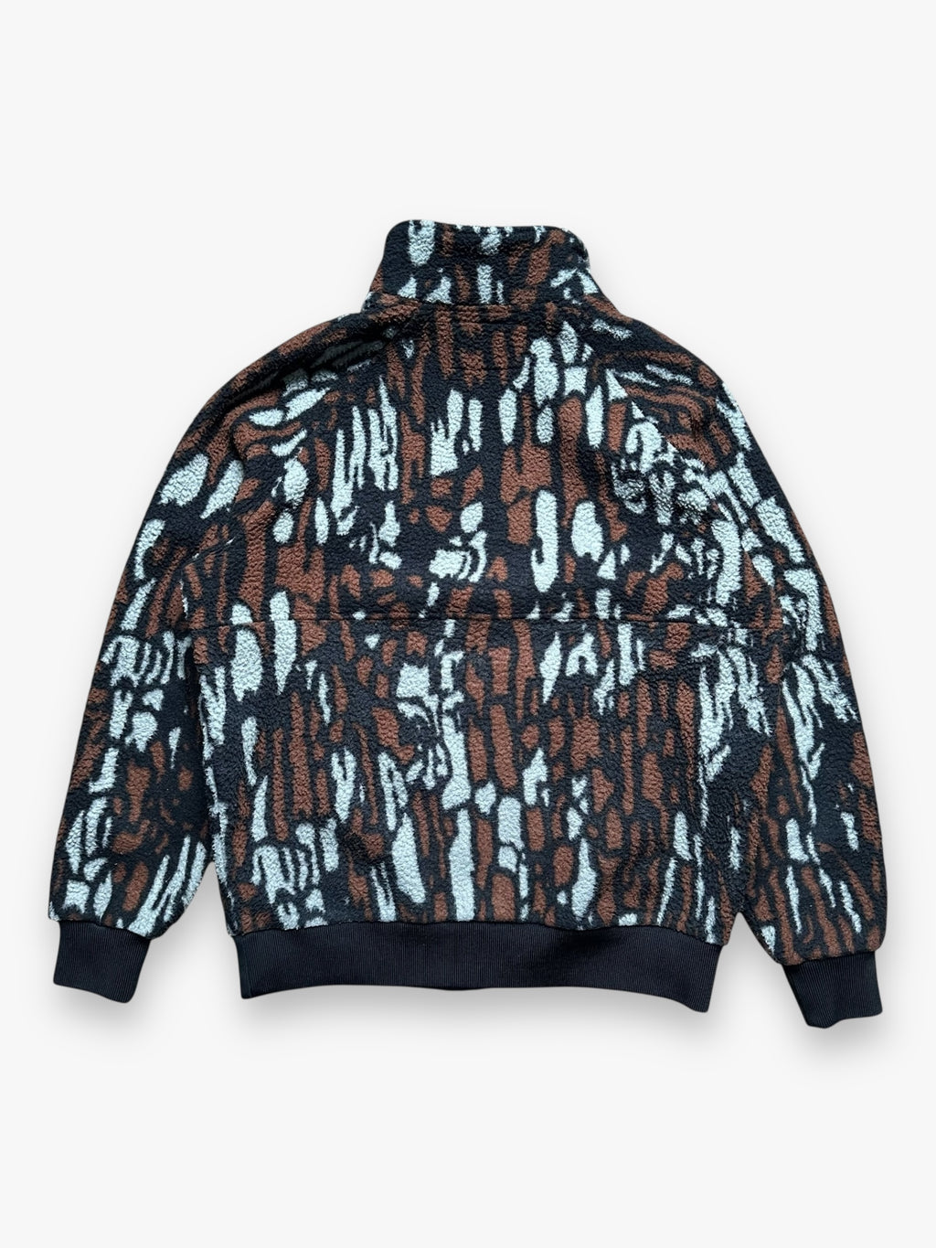 Jacket Stussy Fleece Tree Bark Brown