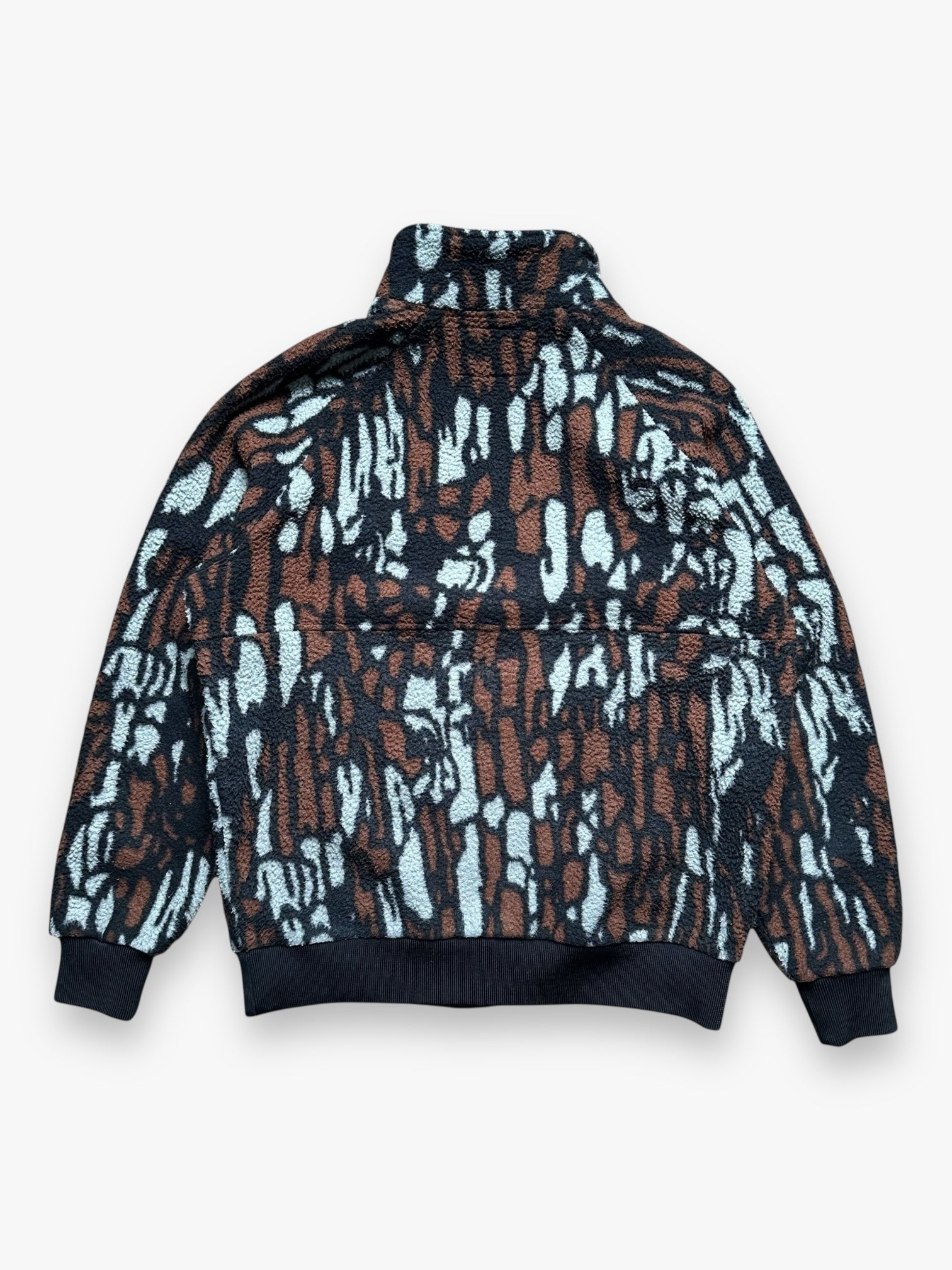 Jacket Stussy Fleece Tree Bark Brown