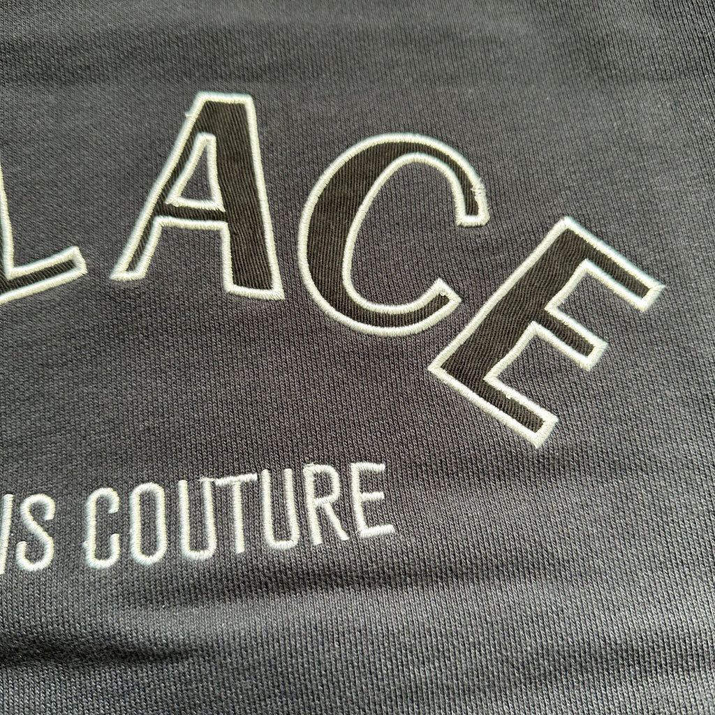 Sweatshirt Crewneck Palace Couture Dark Grey SS18