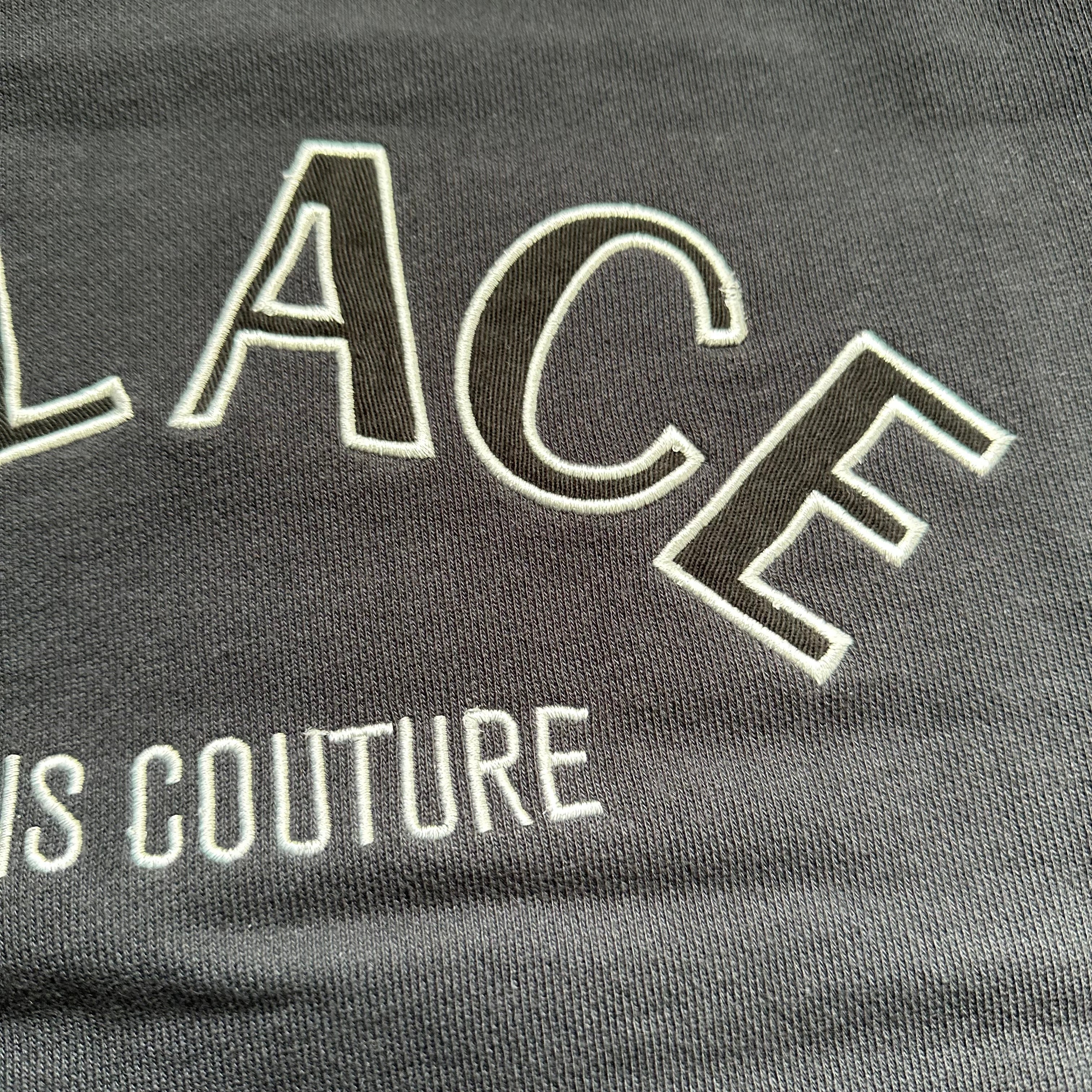 Sweatshirt Crewneck Palace Couture Dark Grey SS18