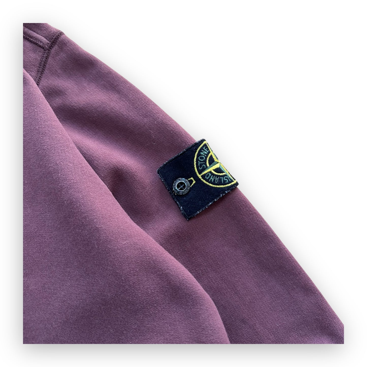 Sweatshirt Crewneck Stone Island Burgundy (M)