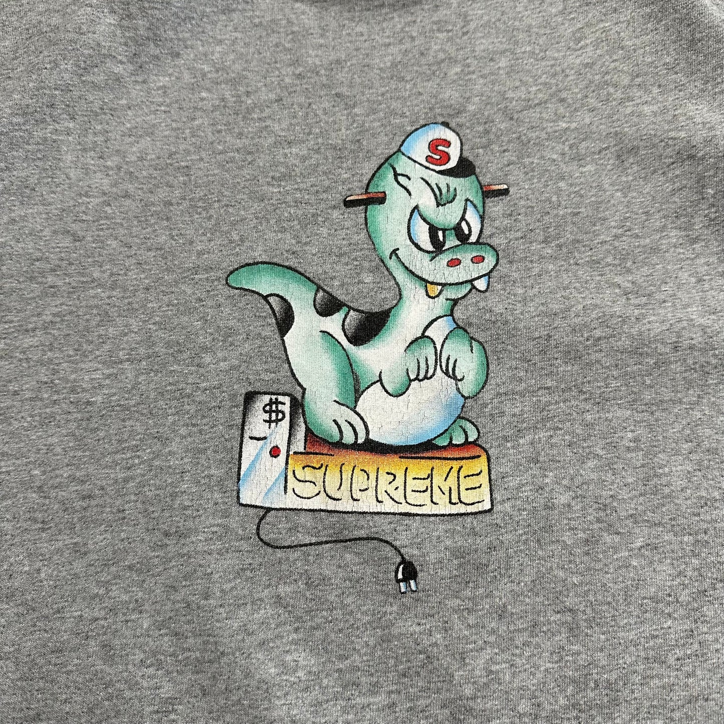 Tee Supreme Dinosaur Heather Grey SS20 (L)