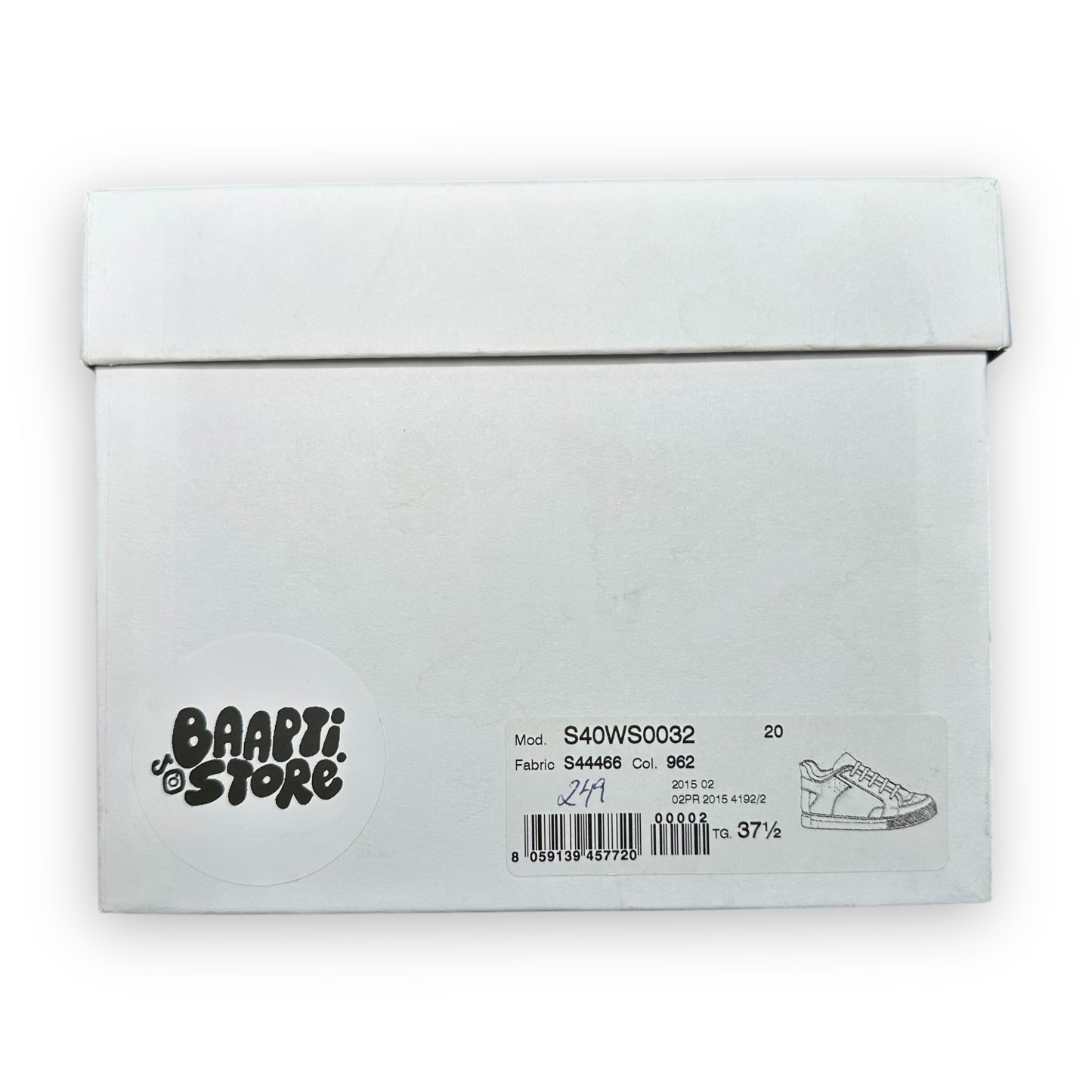 EU37.5 - US5 - UK4.5 • Maison Margiela MM6 Shoes Leather Black