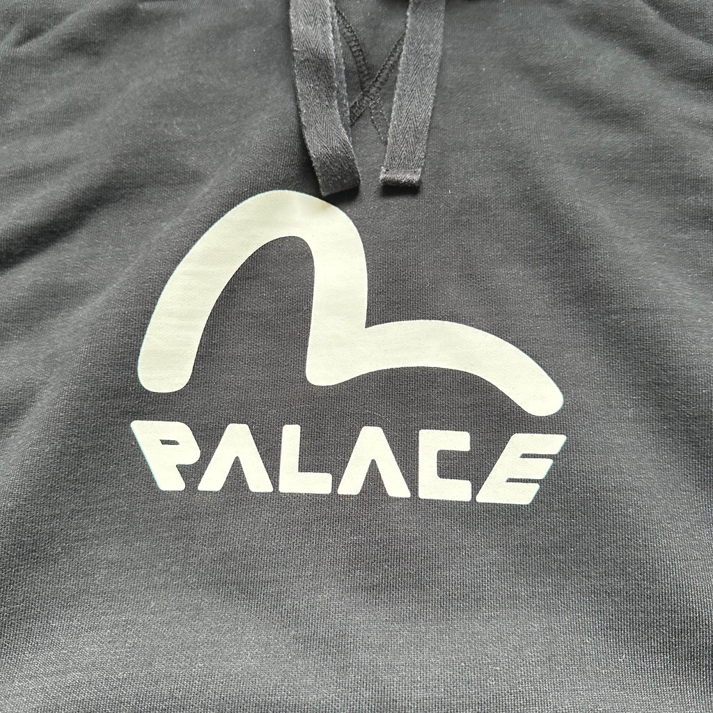 Sweatshirt Hoodie Evisu Palace Black SS20