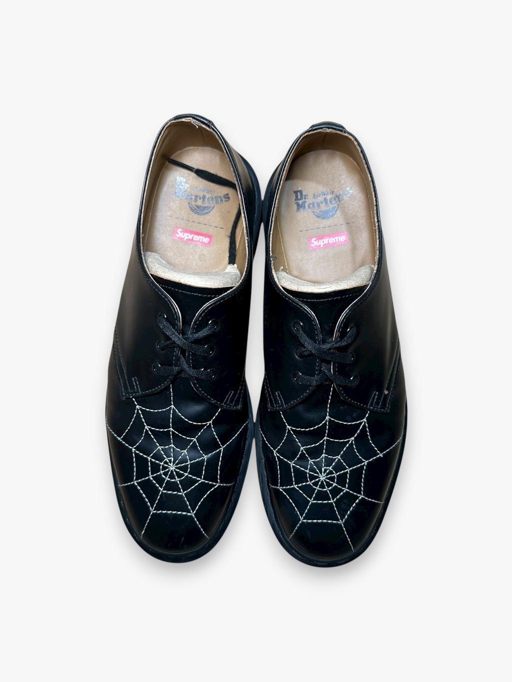 Dr. Martens 3-Eye Supreme Spiderweb Black