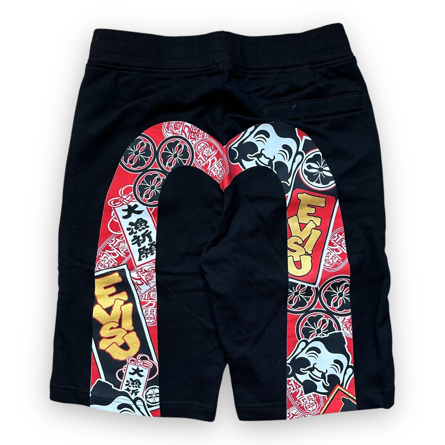 Short Evisu Daicock Red/Gold (S)