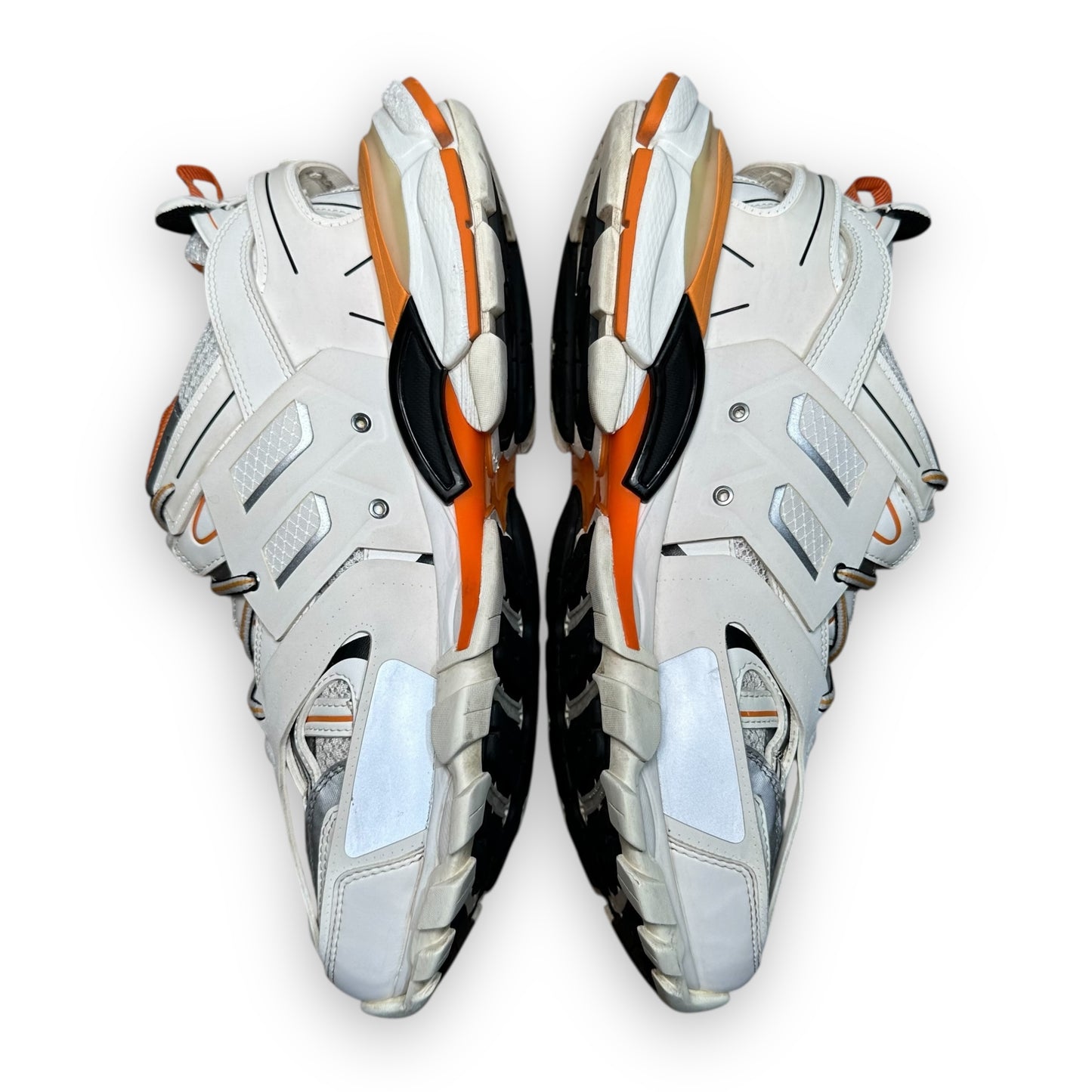 EU44 - US10 - UK9 • Balenciaga Track White Orange