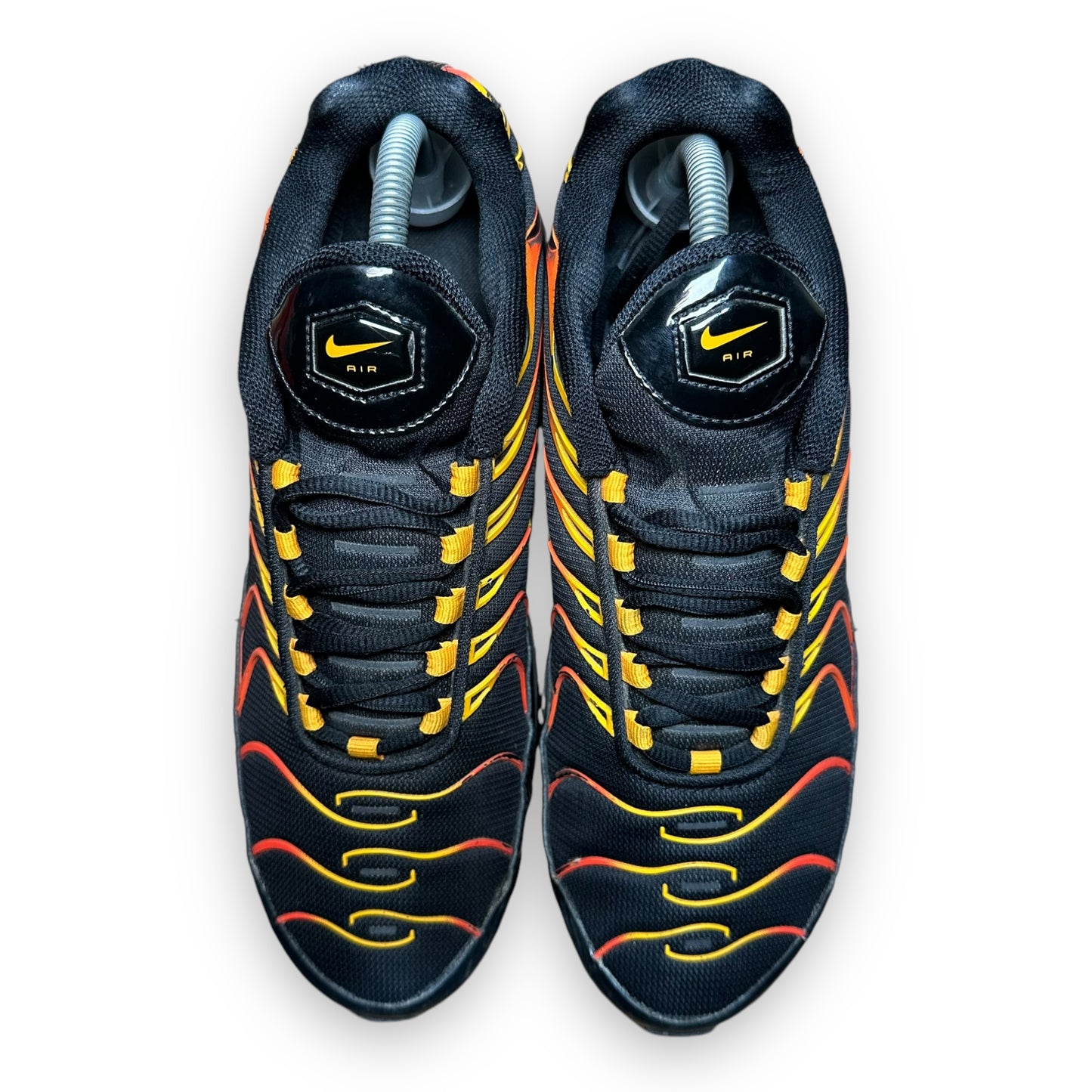 EU43 - US9.5 - UK8.5 • Air Max 97 Plus Black Shock Orange