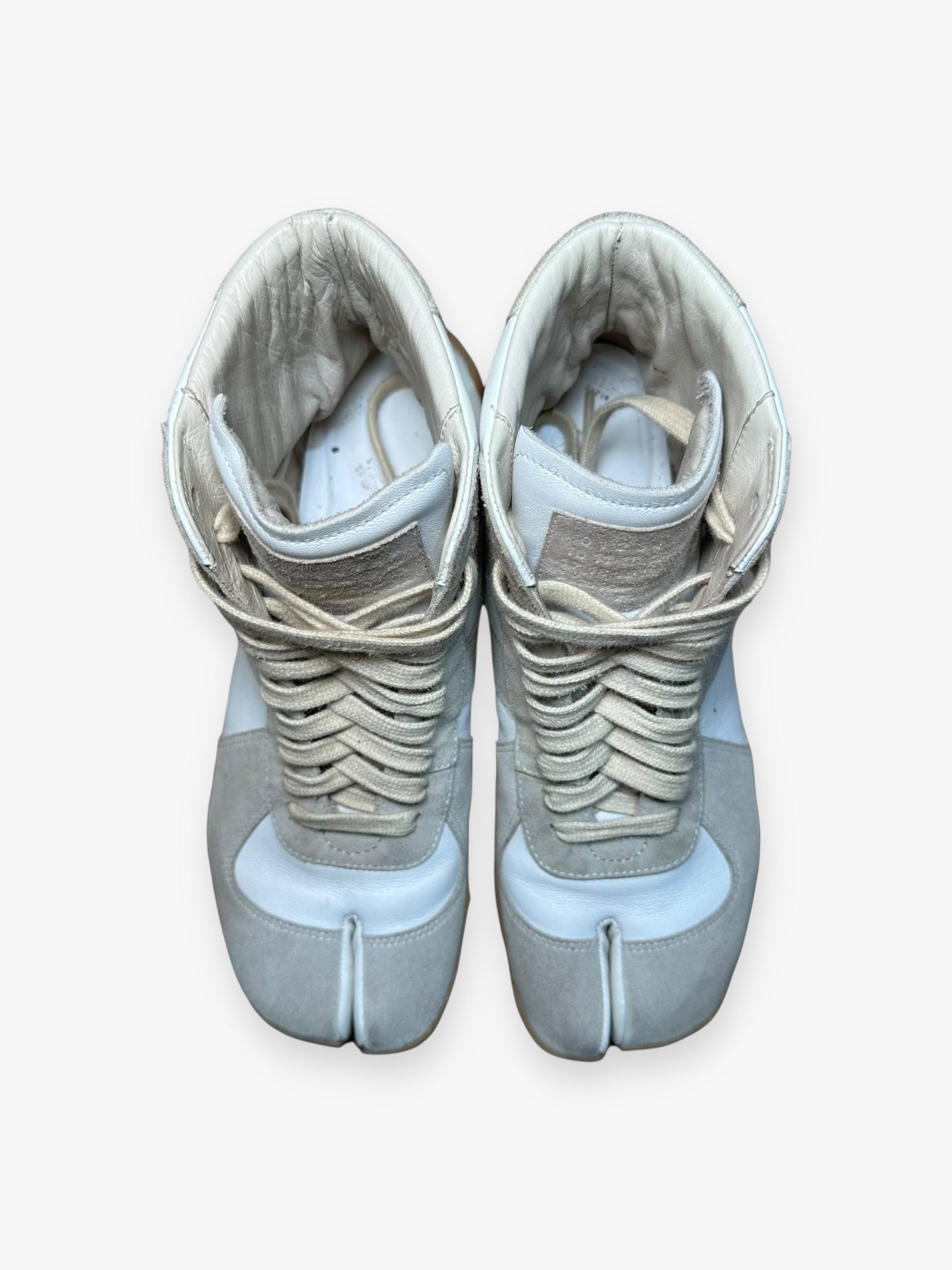 Maison Margiela Tabi Replica GAT White Leather
