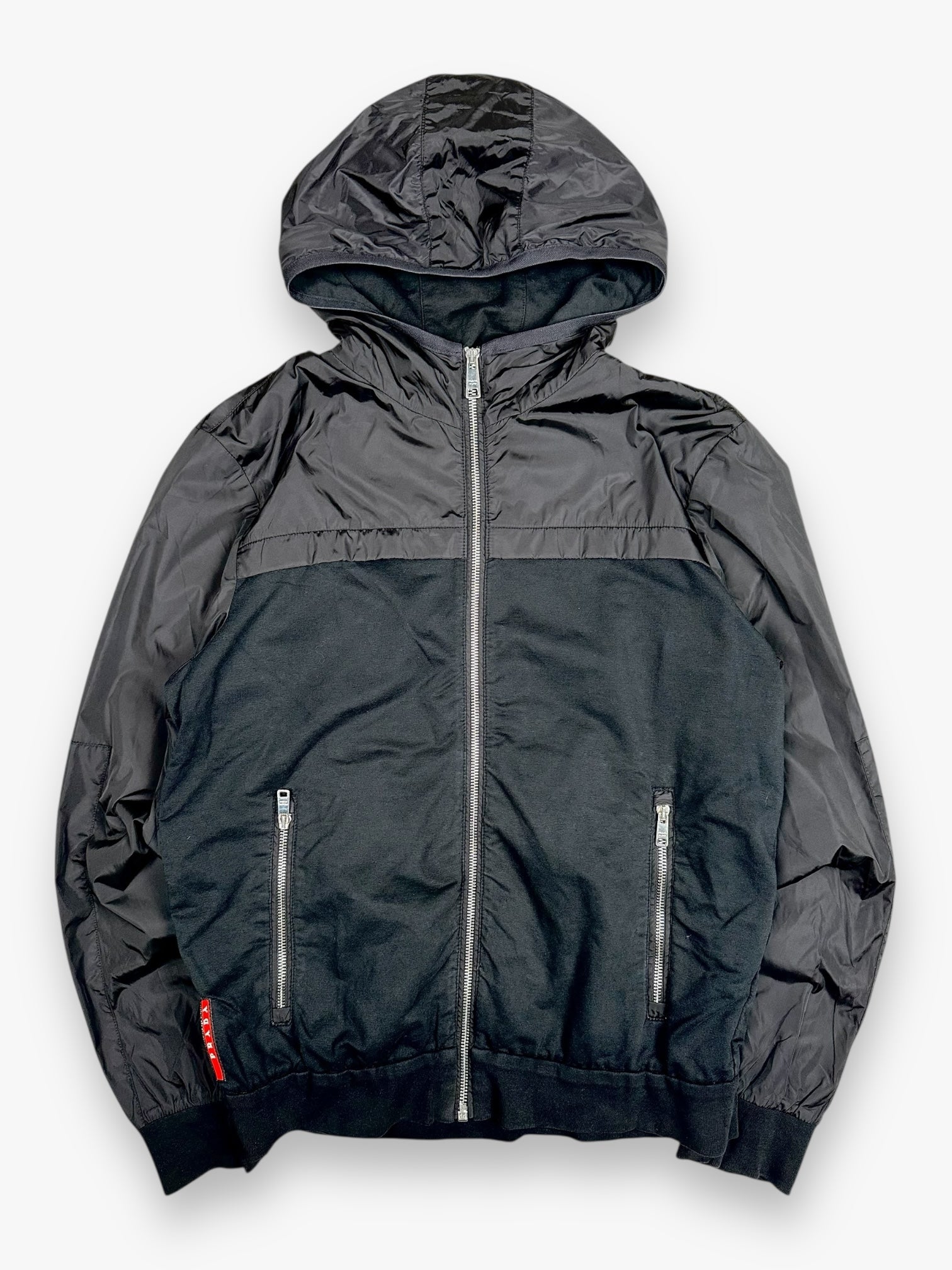 Jacket Prada Sport Hybrid Nylon Black AW09