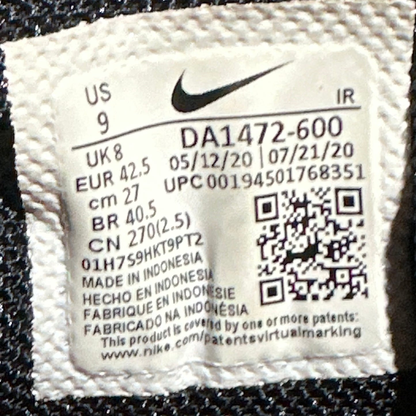 EU42.5 - US9 - UK8 • Air Max Plus TN Supreme Black